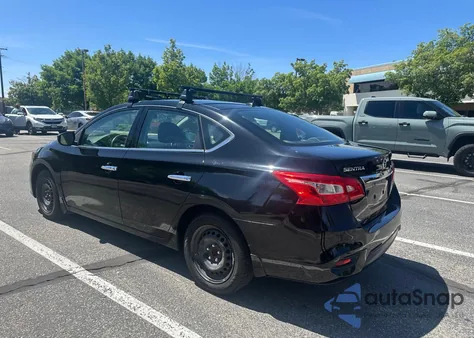 2016 Nissan Sentra S из США, поврежденный, VIN 3N1AB7AP3GL651951